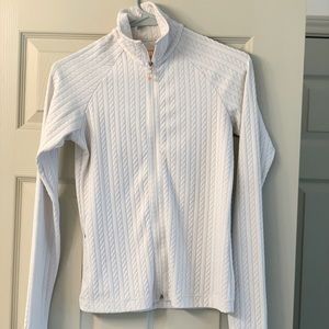 Lucy XS light weight zip up polyester/spandex layer